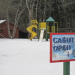 Cabin is open!